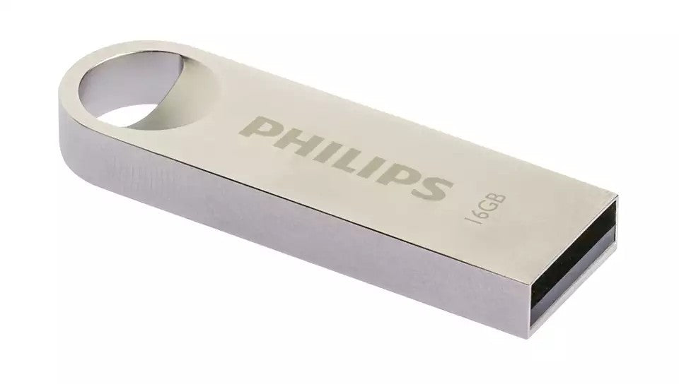 Philips USB 2,0             16GB Moon Vintage Silver