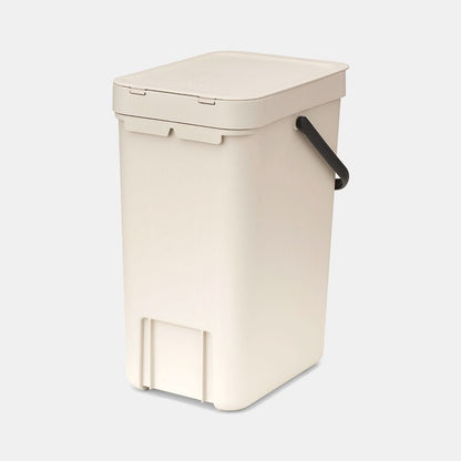 Brabantia Sort & Go Waste Bin Soft Beige 12L