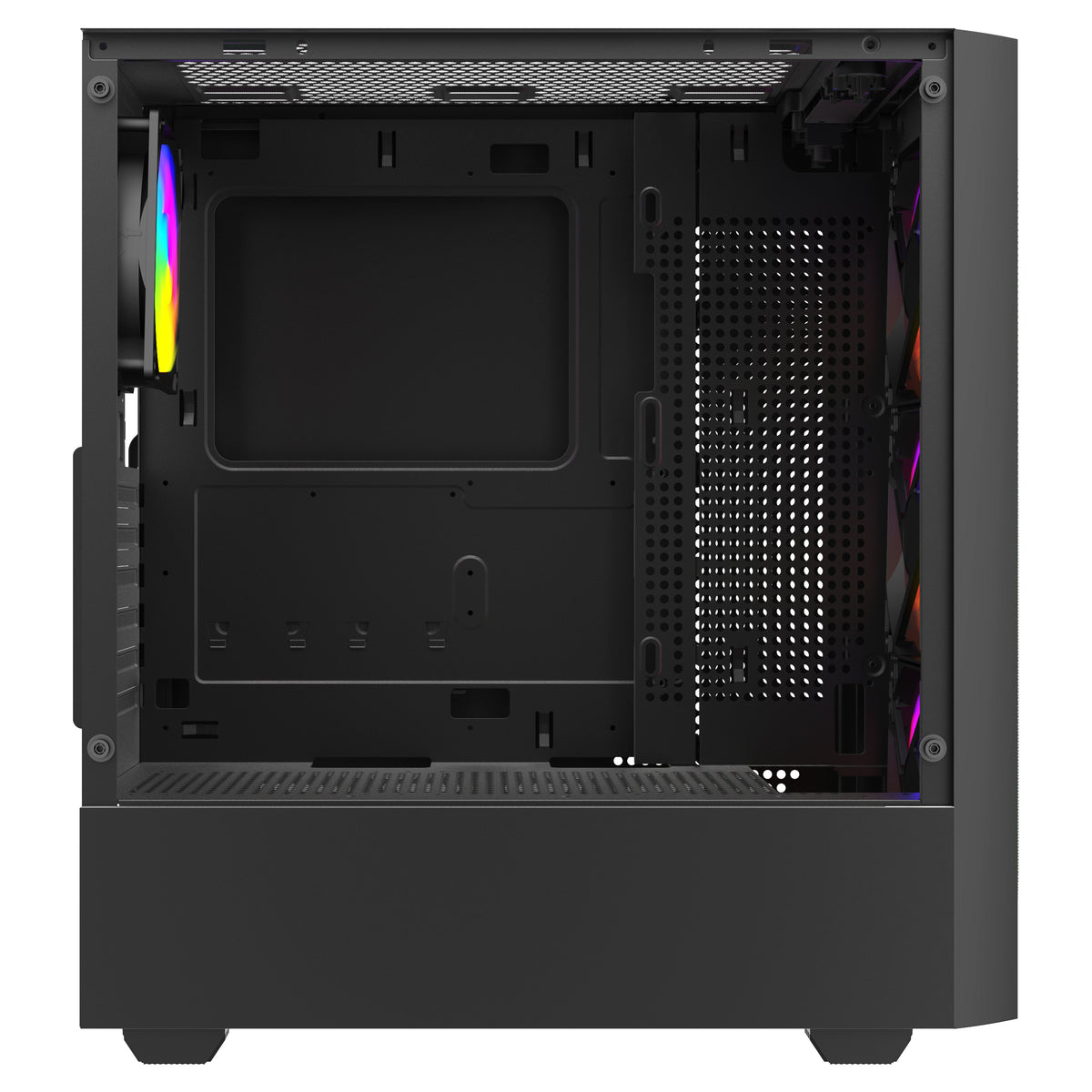 Savio Noctis Flow RGB Cube Black