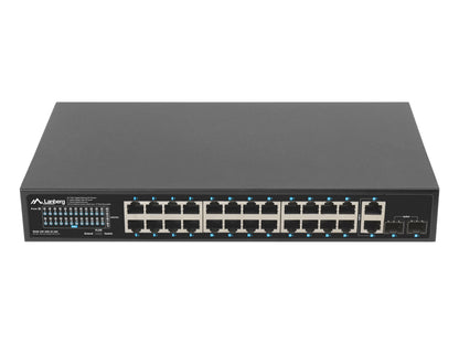 Lanberg RSGE-24P-2GE-2S-360 network switch Unmanaged