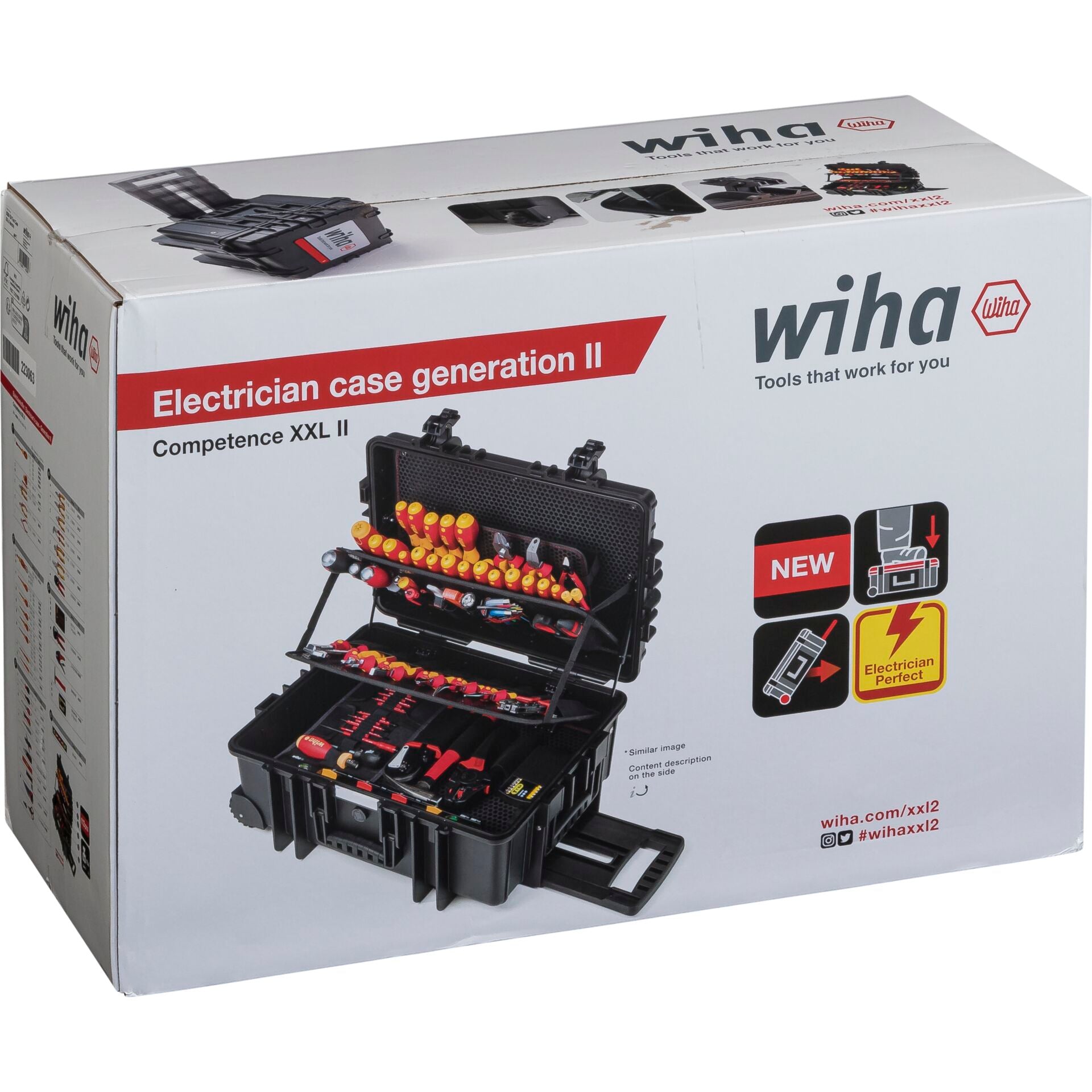 Wiha Tool Set Electricians Competence XXL II