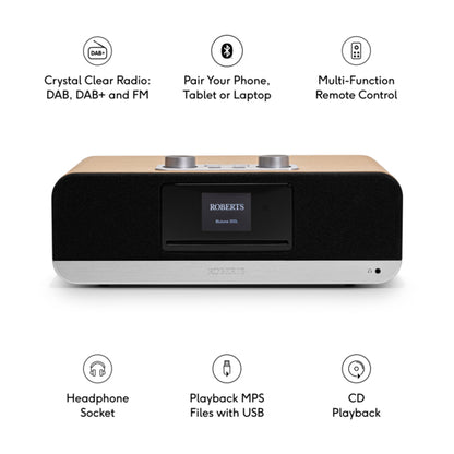 Roberts Radio BluTune 300LE Cherry