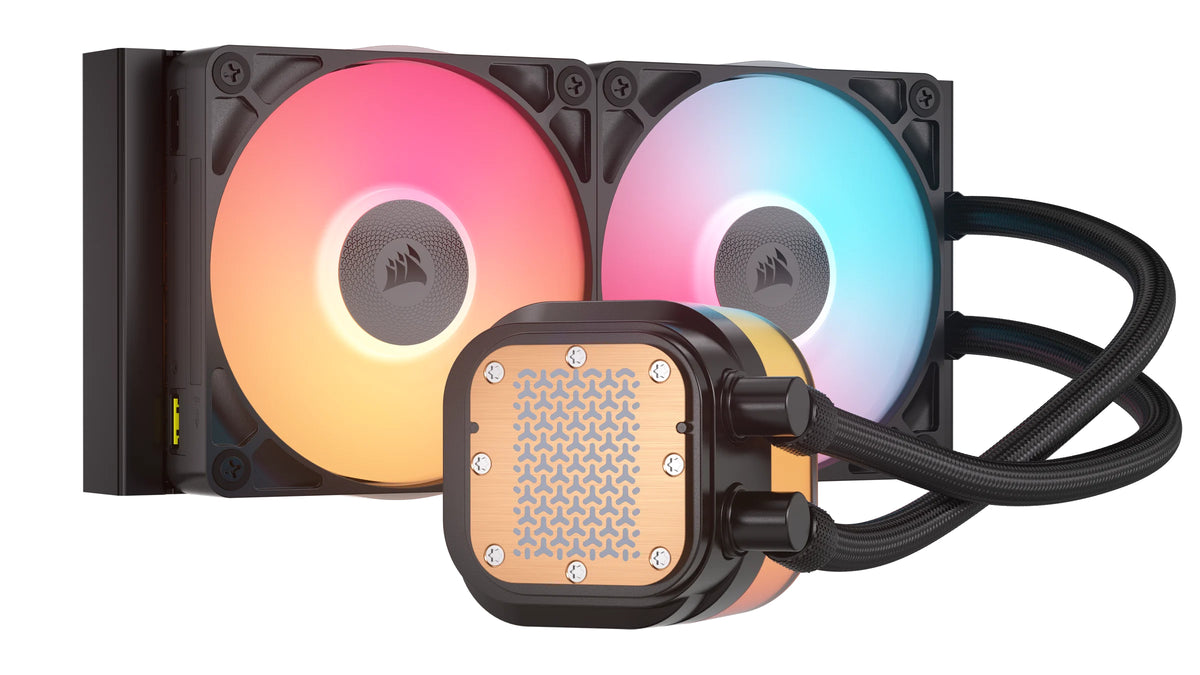 Corsair iCUE LINK TITAN 240 RX LCD Processor Air cooler 12 cm Black 1 pc(s)