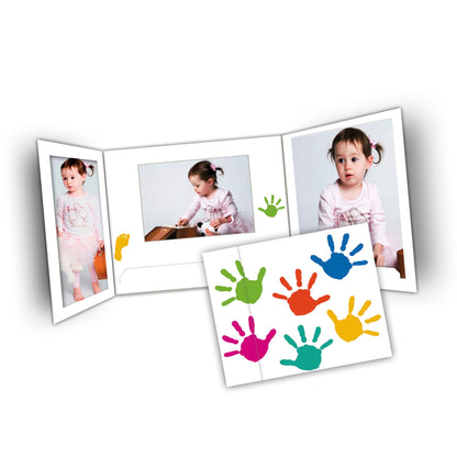 1x25 Daiber Hands 13x18 cm Portrait Folders for Children