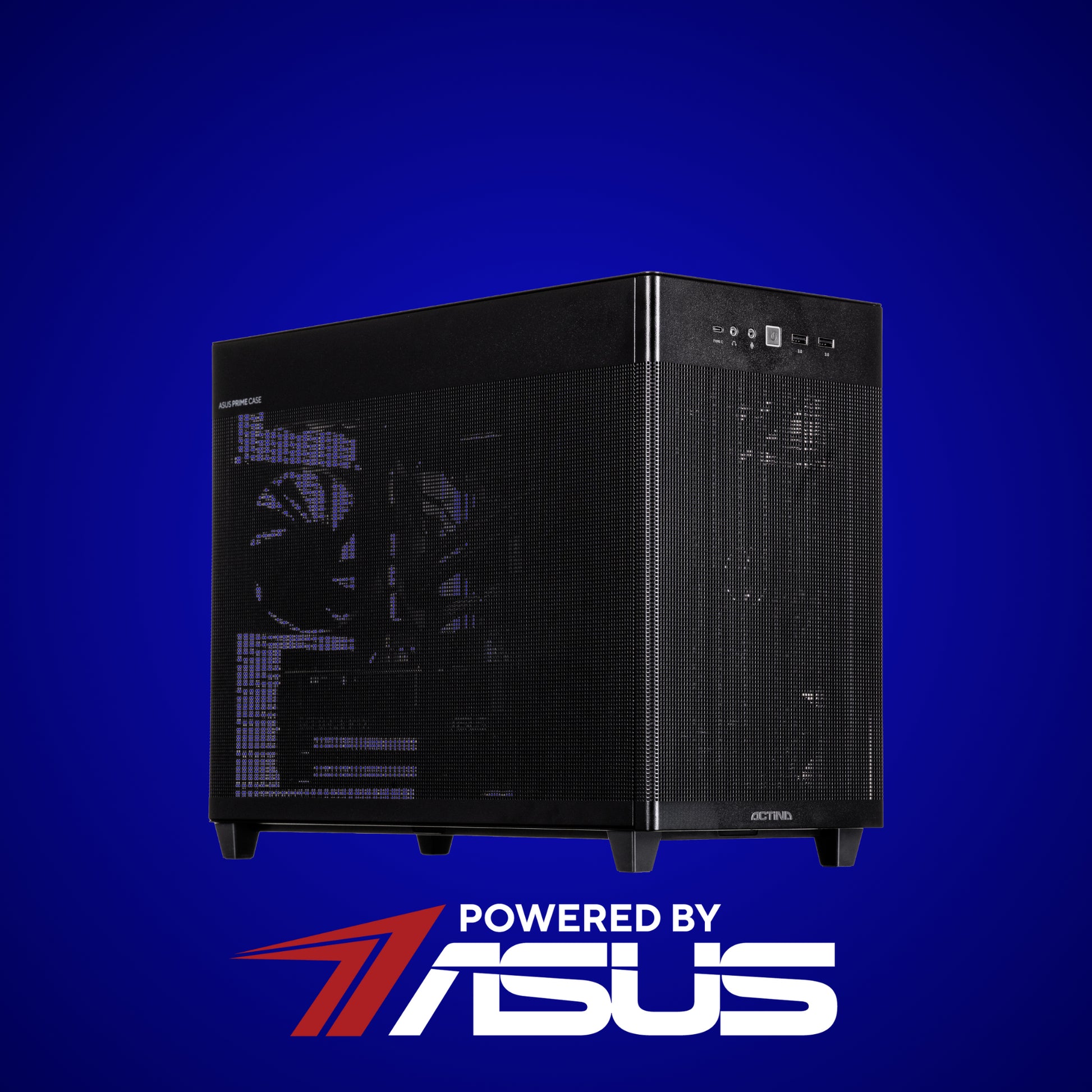 Actina 5901443431824 Ηλεκτρονικός Υπολογιστής με AMD Ryzen™ 7 7800X3D, Μνήμη 32 GB DDR5-SDRAM, Αποθηκευτικός Χώρος 1 TB SSD, Κάρτα Γραφικών NVIDIA GeForce RTX 5070, Λειτουργικό Σύστημα Windows 11 Home, Μίνι Πύργος Μαύρου Χρώματος