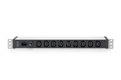 DIGITUS PDU 1U    9xC13         Ausgänge 230V/10A schwarz