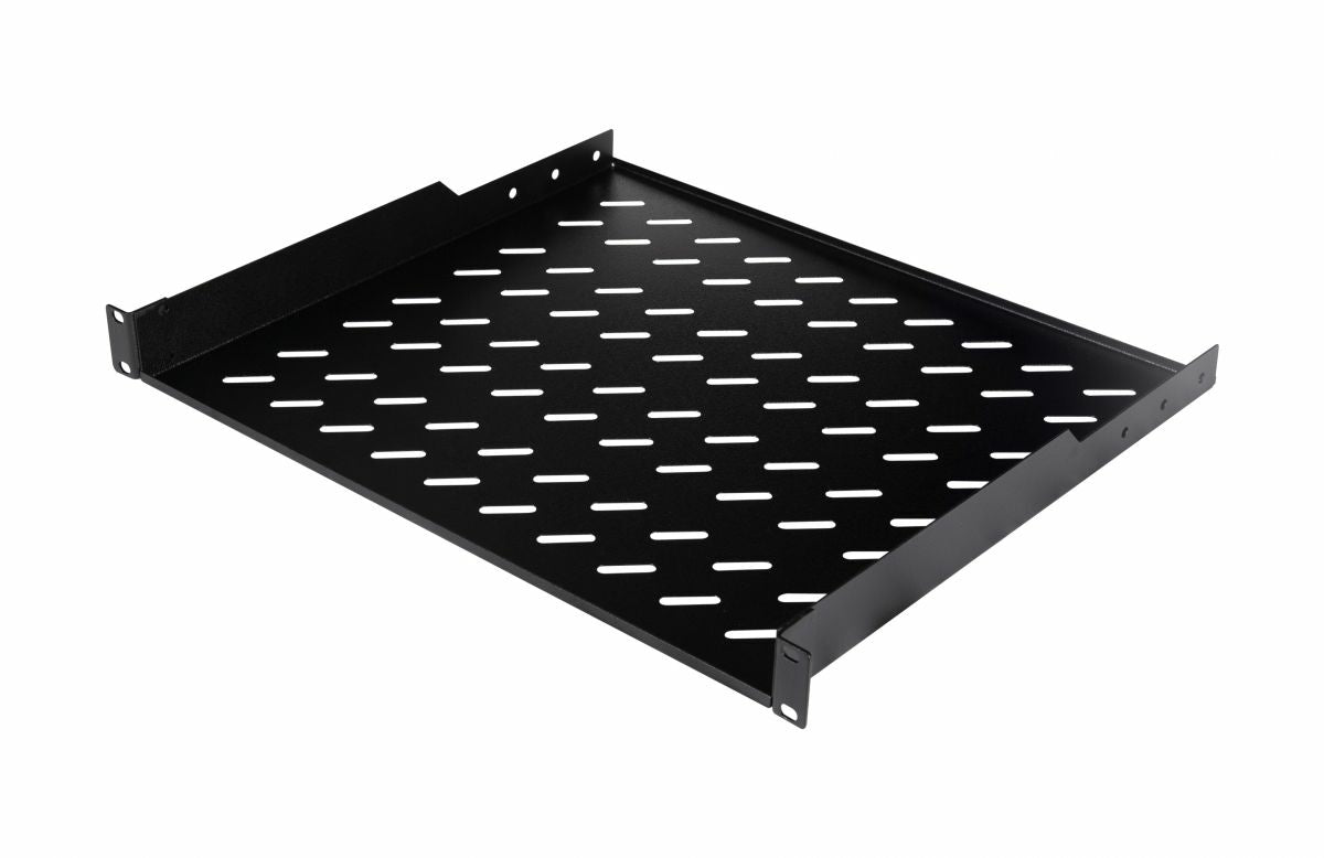 Equip 19" Fachboden fest für Serverschränke  60cm 1U schwarz
