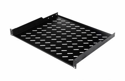 Equip 19" Fachboden fest für Serverschränke  60cm 1U schwarz