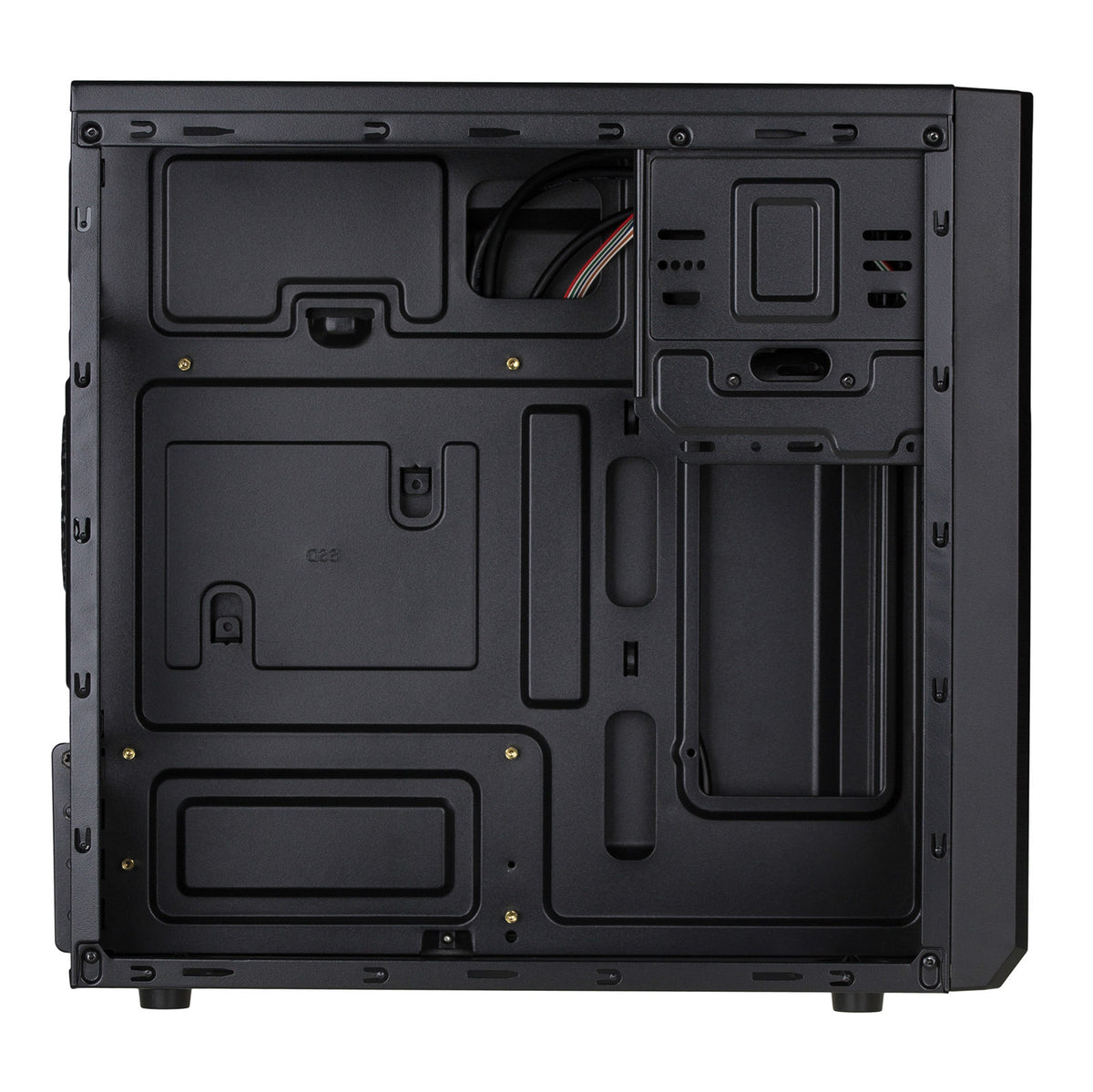 Akyga AK17BK computer case Micro Tower Black