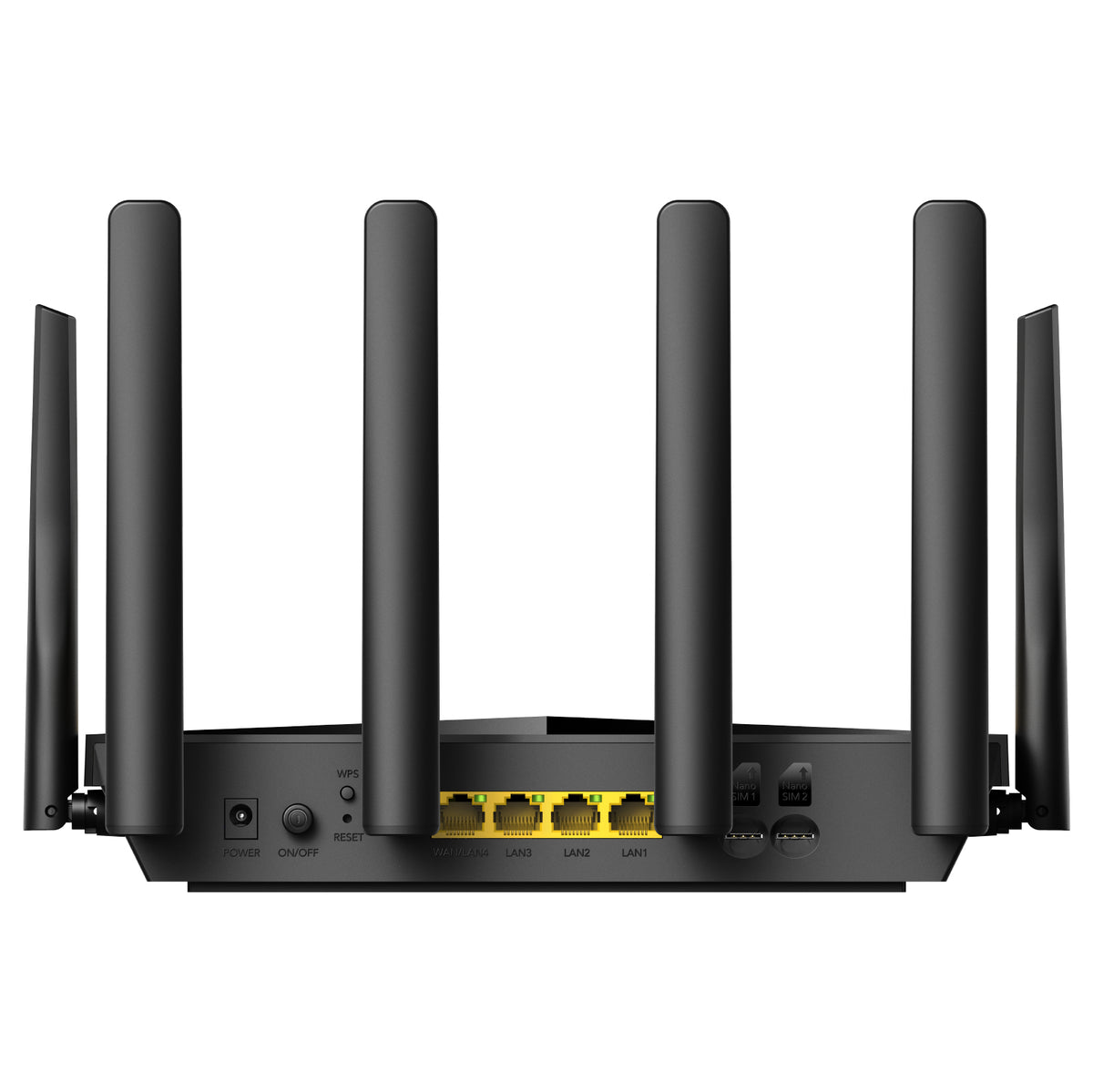 Cudy LT700 ασύρματος δρομολογητής Gigabit Ethernet διπλής ζώνης (2,4 GHz / 5 GHz) 4G μαύρος
