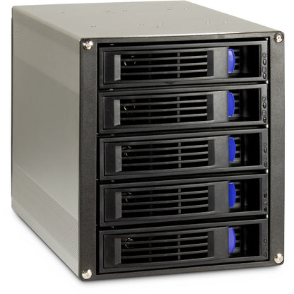 Inter-Tech ST-5255 5-Fold Removable Drive Frame for 3×5.25" Bays (Retail)