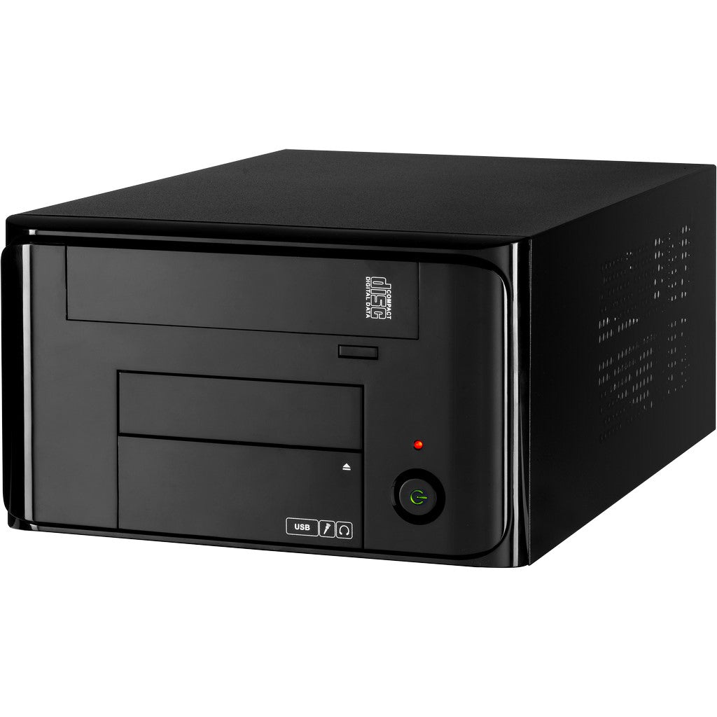 Inter-Tech Geh Mini ITX MI-008 black 2X USB3.0,138x220x340mm