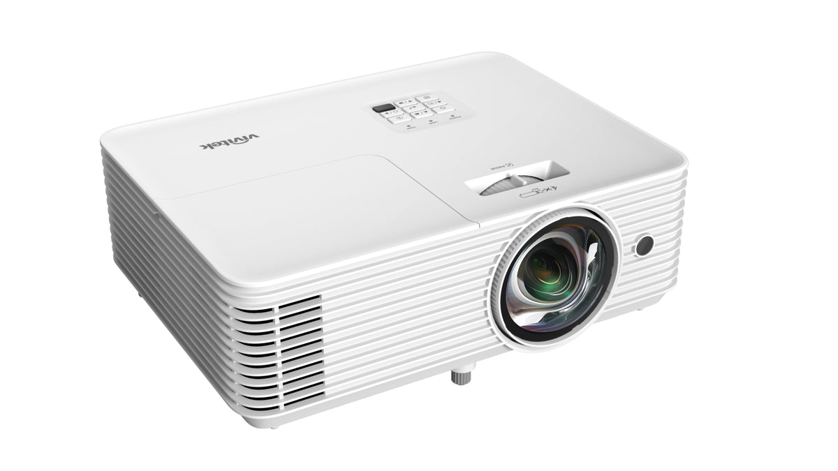 Vivitek DX335-ST Data Projector — 4000 ANSI Lumens, DLP WUXGA (1920x1200), 3D, White
