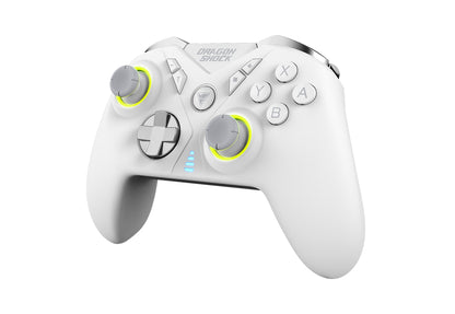 Dragonshock Nebula Pro Wireless Controller - White for Nintendo Switch