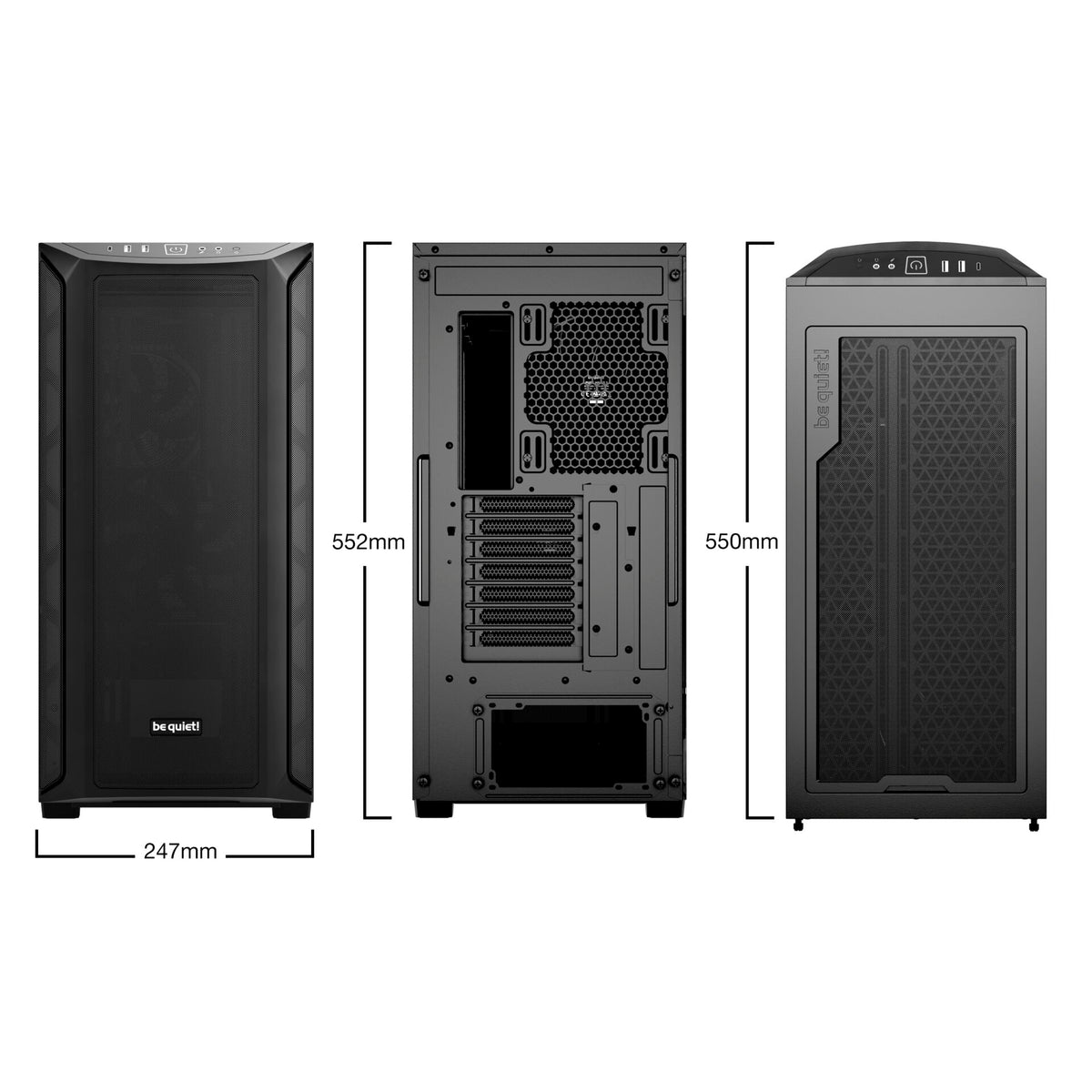 be quiet! SHADOW BASE 800 Black