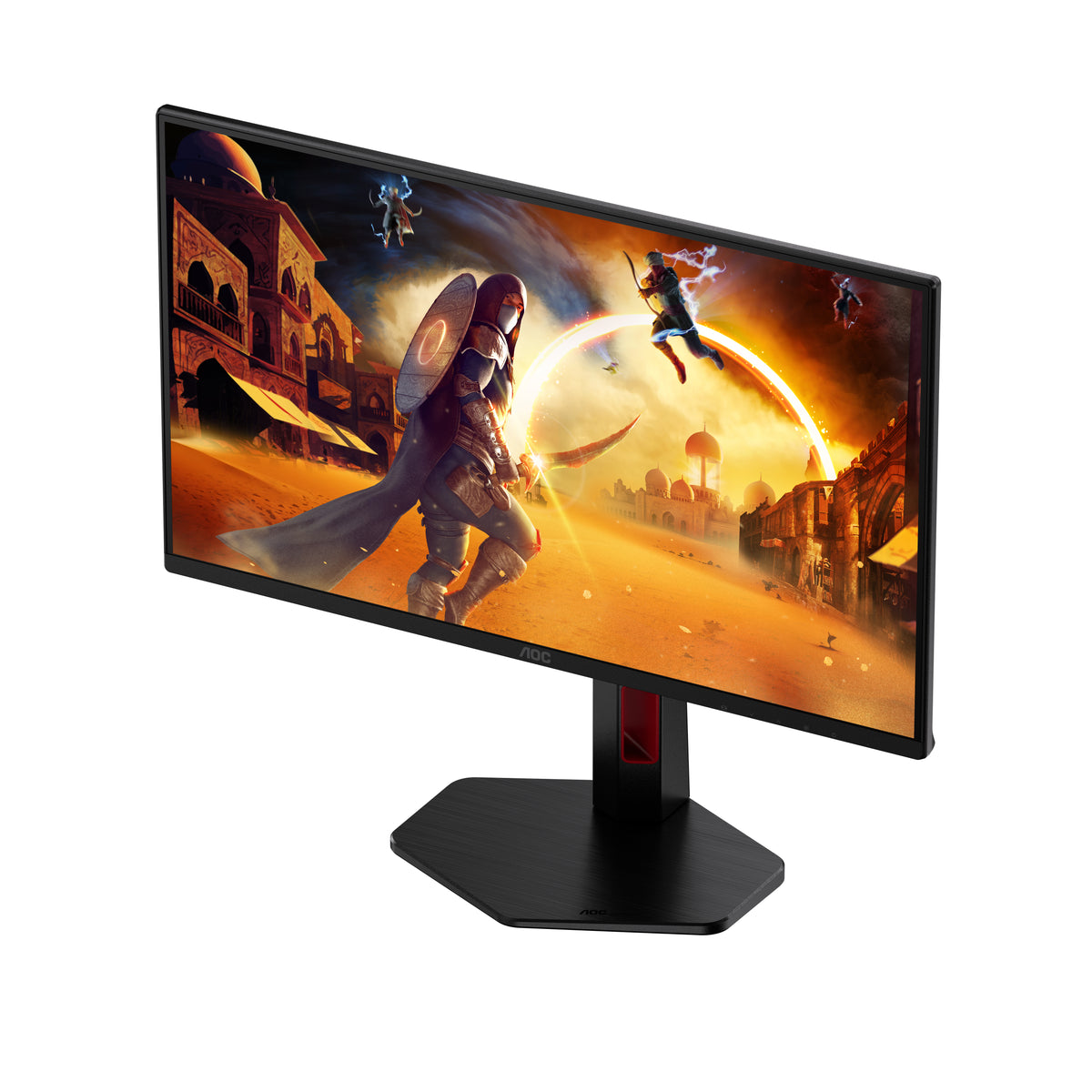 AOC G4 25G4ZR 24.5" FHD LCD Monitor — Black/Red