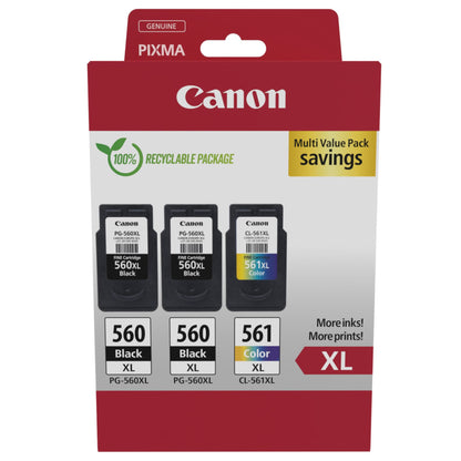 Canon PG-560 XL x2 / CL-561 XL Πολυπακέτο Εκτυπωτών