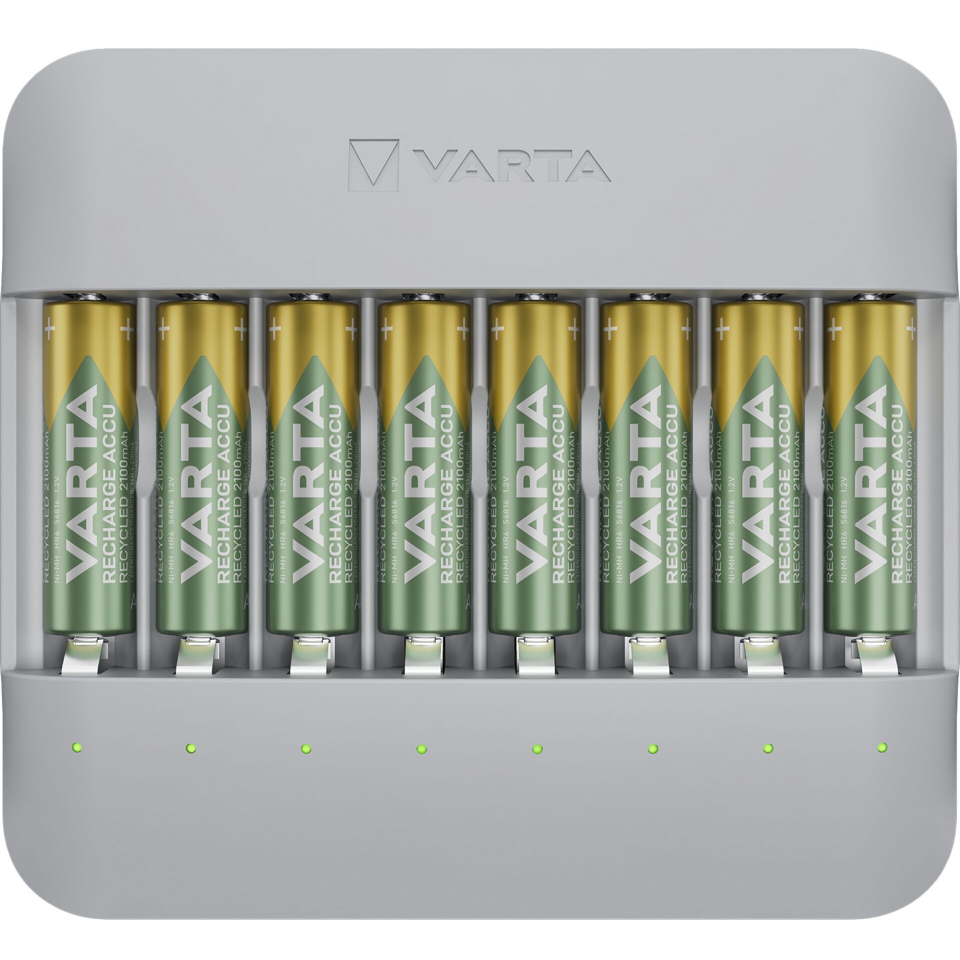 Varta Eco Charger Multi Recycled + 8 x 2100 mAh AA  57682 101 121