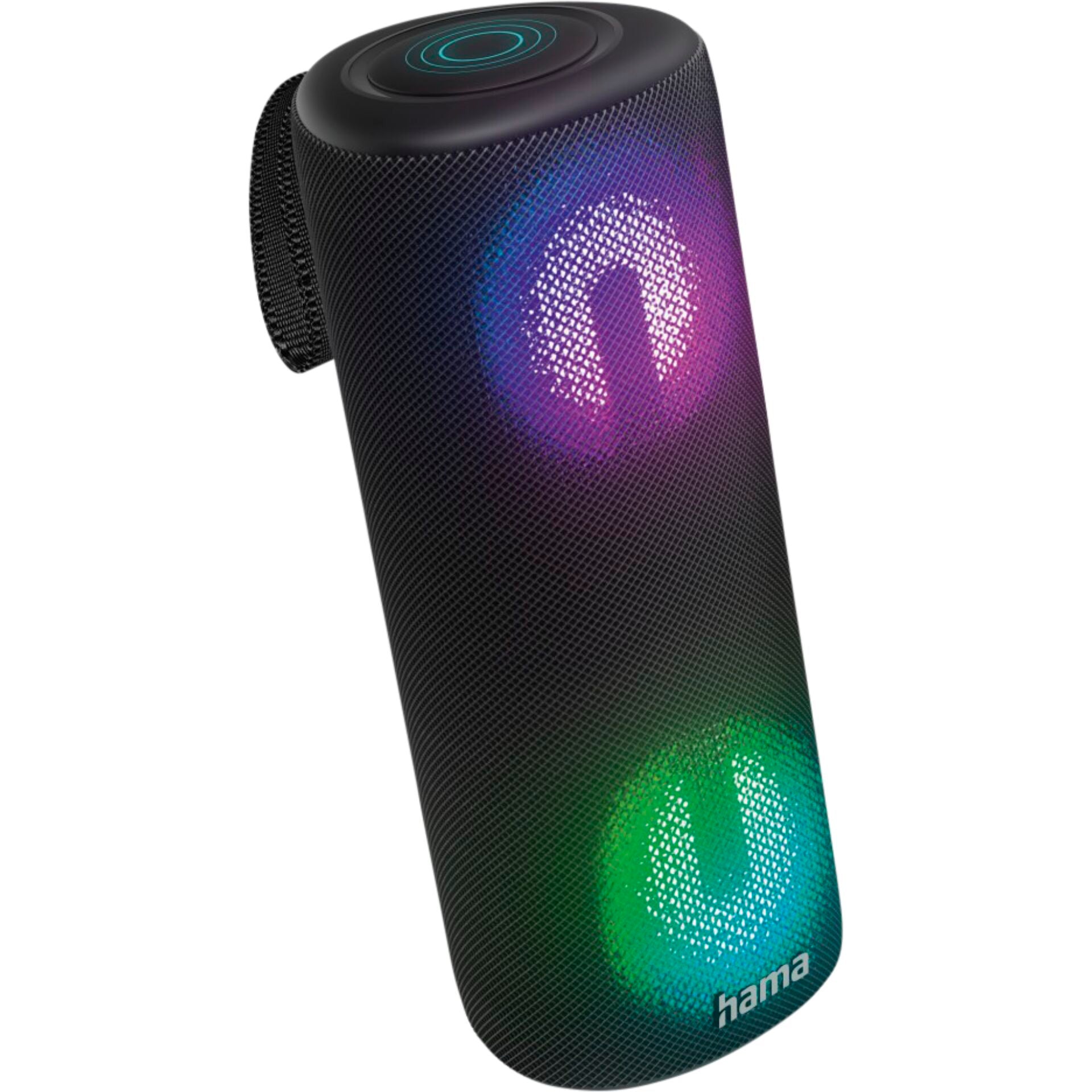 Hama Pipe 3.0 Waterproof Bluetooth Speaker IPX5 with Light, Model 188202