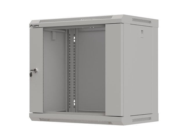 Lanberg WF03-5309-10S Rack Cabinet 9U Wall Mounted Rack Black