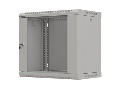 Lanberg WF03-5309-10S Rack Cabinet 9U Wall Mounted Rack Black