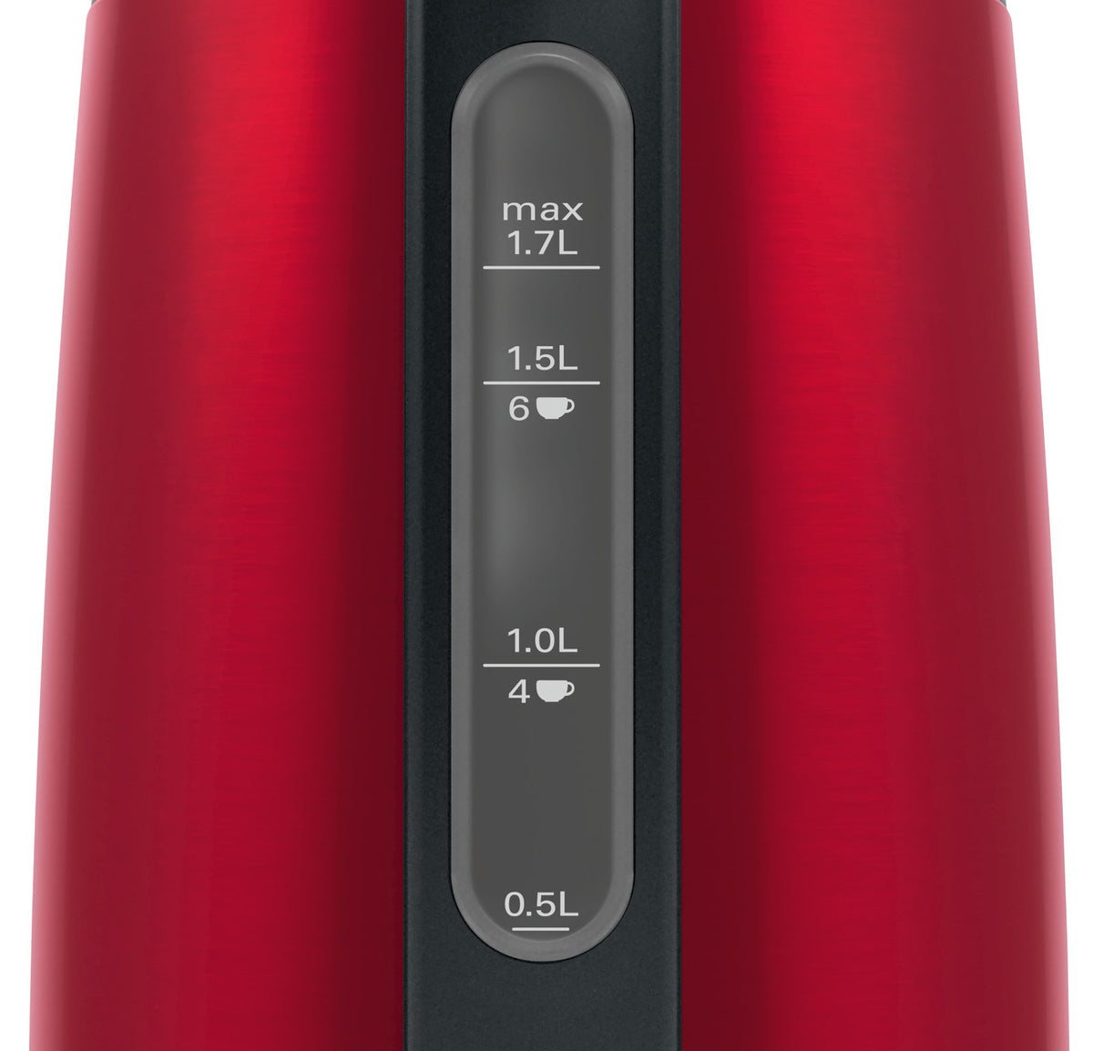 Bosch TWK3P424 electric kettle 1.7 L 2400 W Grey, Red