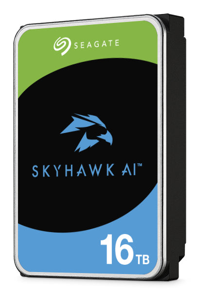 Εσωτερικός σκληρός δίσκος Seagate SkyHawk AI 16 TB, 7200 RPM, 512 MB cache, 3,5 ίντσες, Serial ATA III (ST16000VE004)