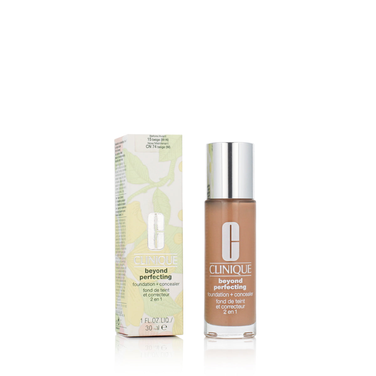 Clinique Beyond Perfecting Foundation + Concealer (15 Beige) 30 ml