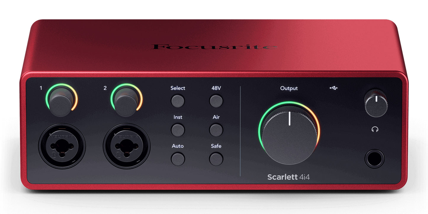Focusrite Scarlett 4i4 4ης Γενιάς - Επαγγελματική Ηχητική Διεπαφή