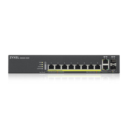 Zyxel GS2220-10HP 8 Port + 2x SFP/Rj45 Gb POE