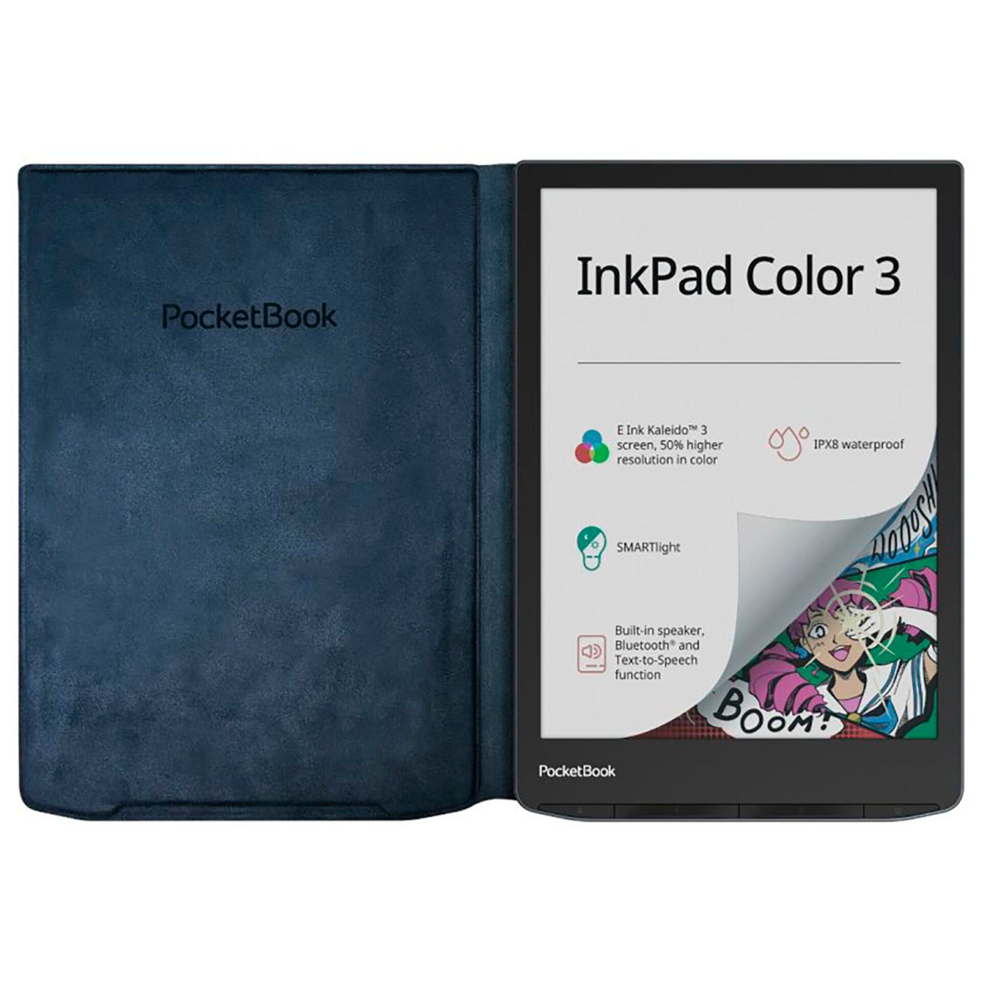 PocketBook Charge Night Blue Cover InkPad 4 / Color 2/3