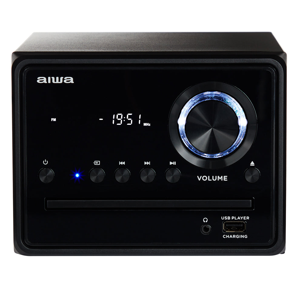 Aiwa MSBTU-300 Home Audio Micro System 20 W - Black