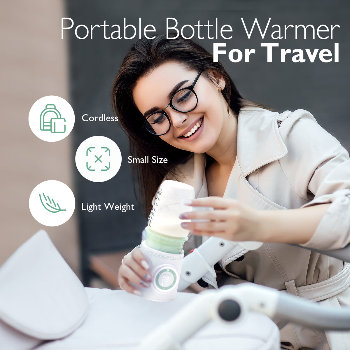 Momcozy MW003-WH12BA-A bottle warmer
