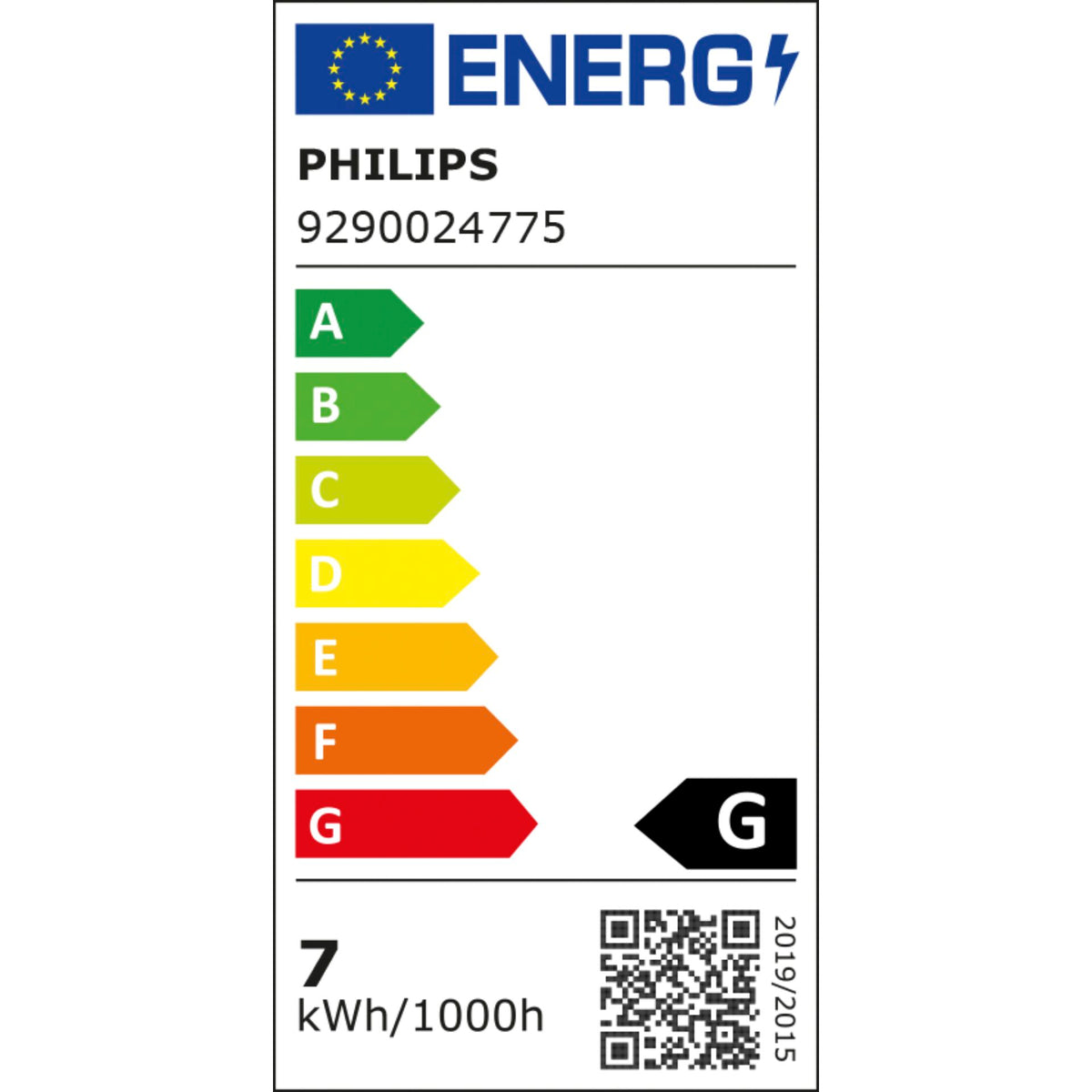 Philips Hue White Ambience E27 Filament A60 7W