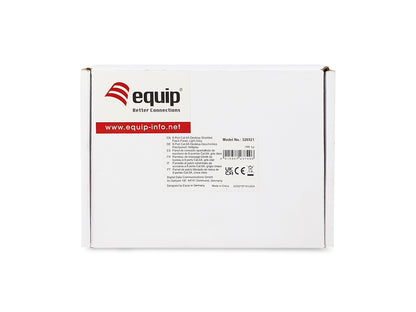 Equip Patchpanel  8xRJ45 Cat6a Desktop        500MHz RAL7035