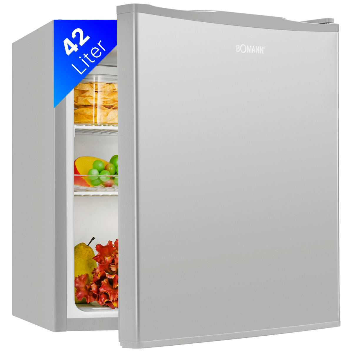 Bomann KB 7346 stainless steel-look Cooler