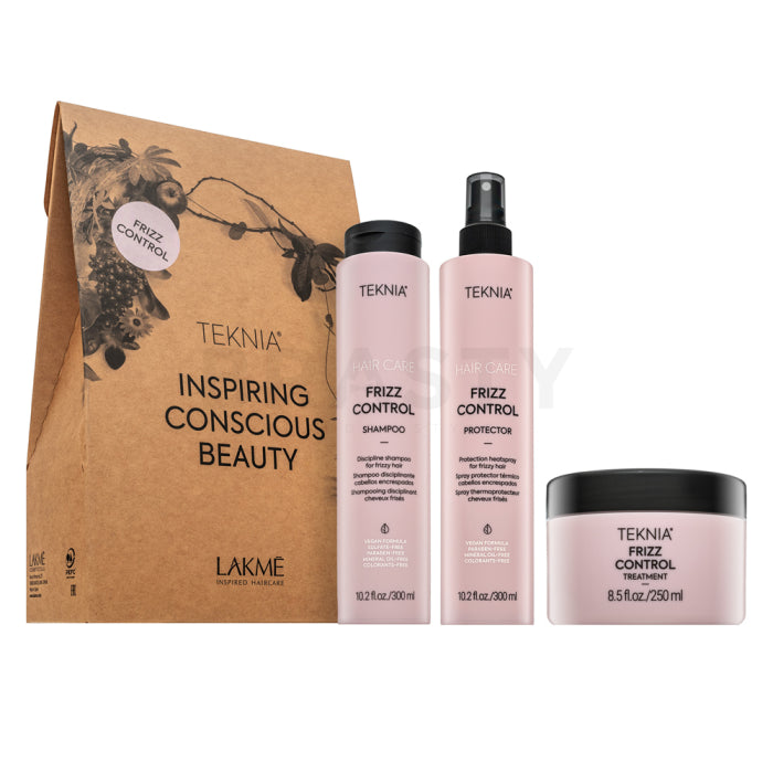 Lakmé Teknia Frizz Control Pack 300 ml + 300 ml + 250 ml