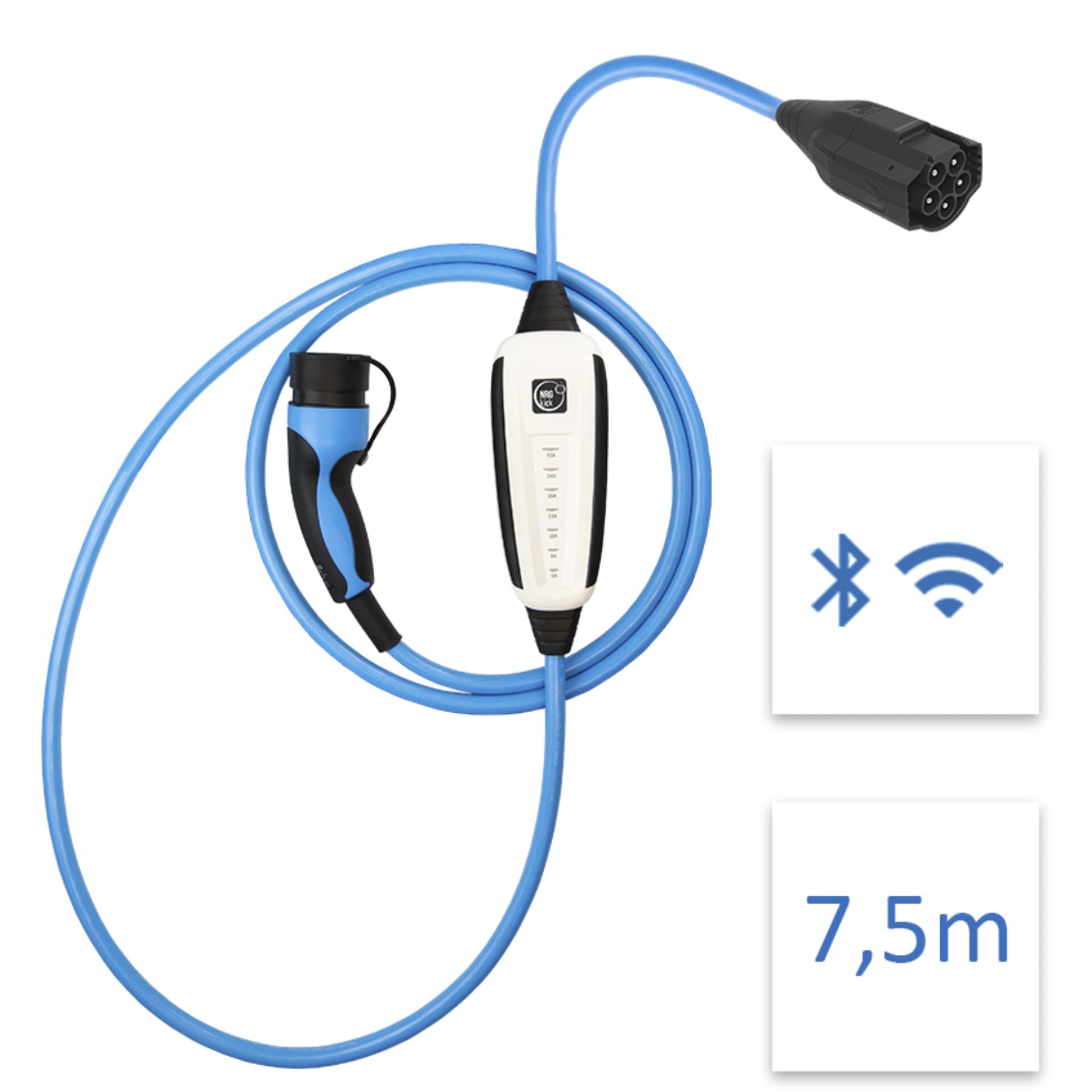 NRGkick 32A Pure 7.5m WLAN Electric Vehicle Charging Cable