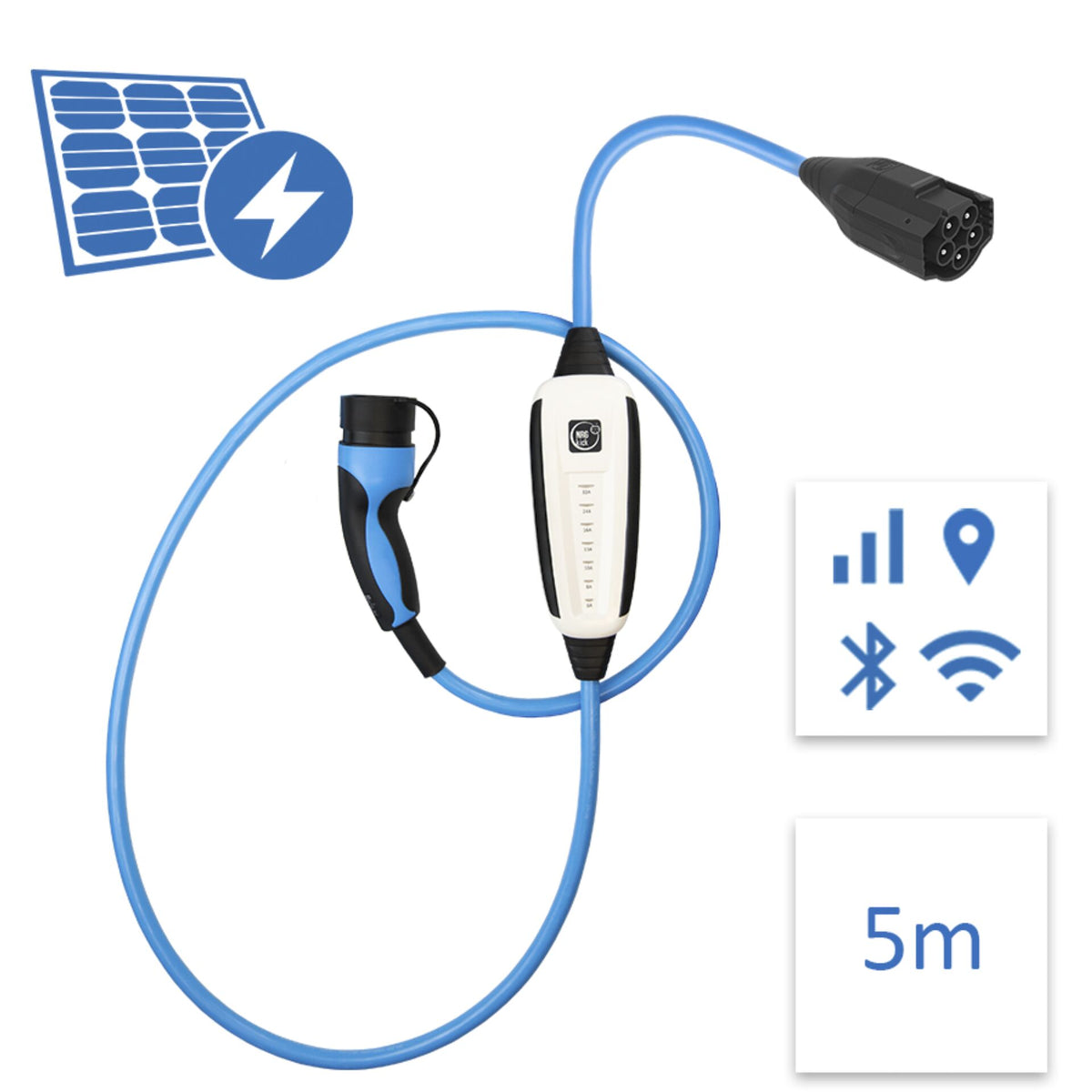 NRGkick 32A Pure for PV-User GSM/GPS/SIM 5m WLAN