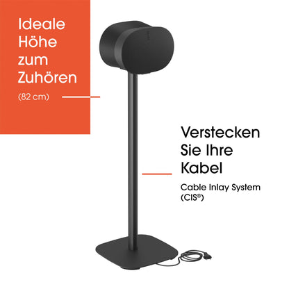 Vogels Speaker Stand for Sonos Era 300 B black SFS 4133