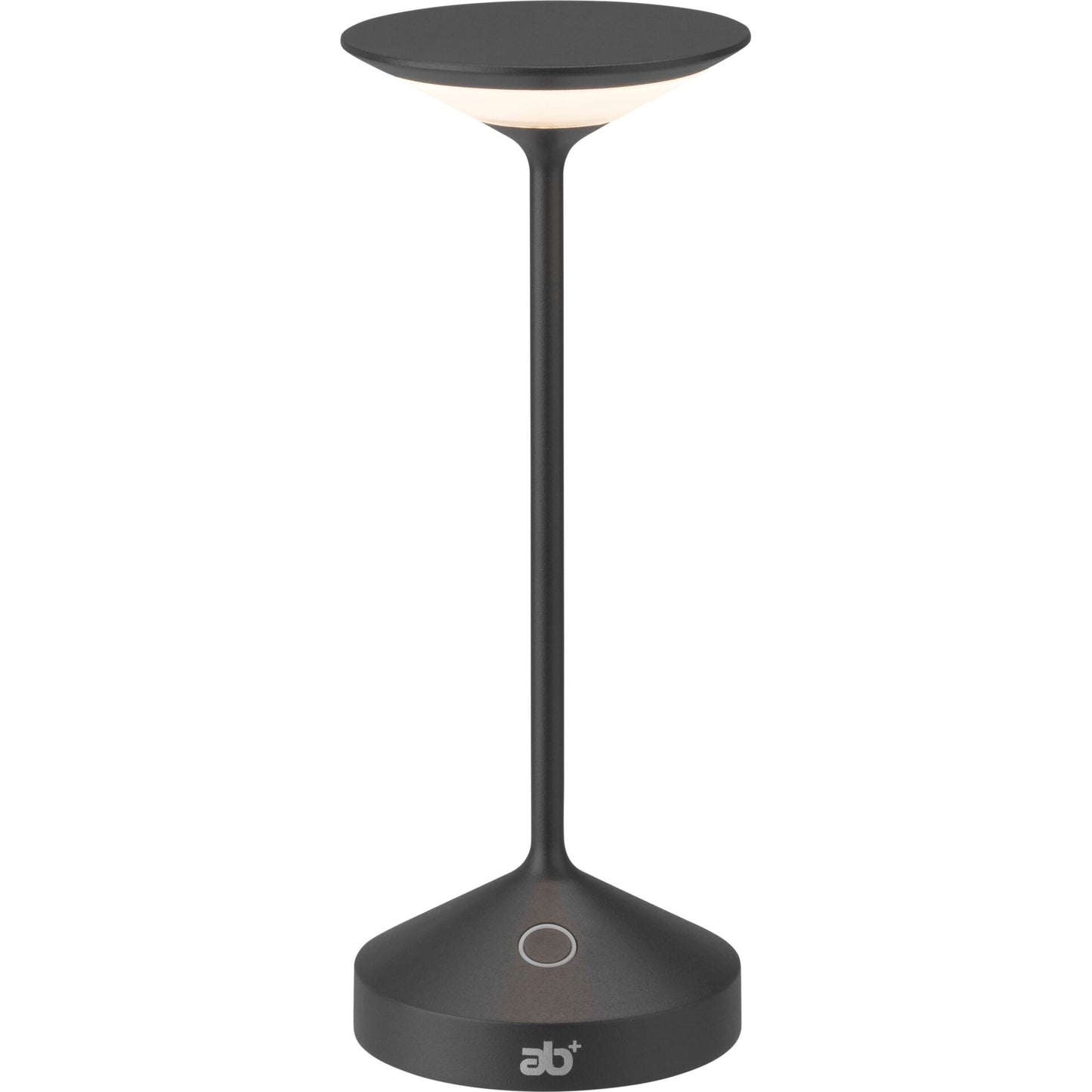 ab+ by Abert Tempo Mini Portable Table Lamp in Charcoal