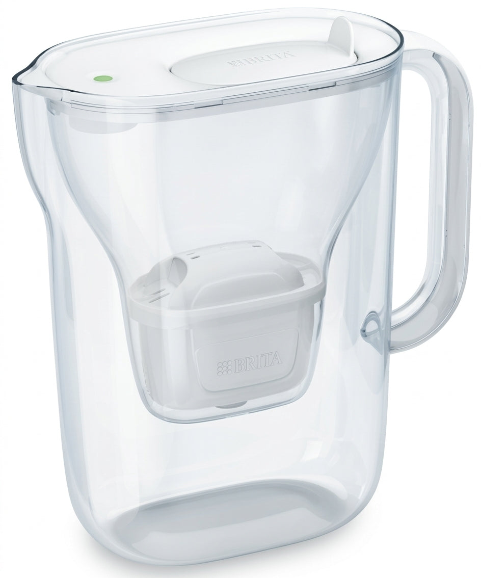 Dzbanek filtrujący Brita Style Essential+2 wkłady MaxtraPro PP (2,4l; biały)