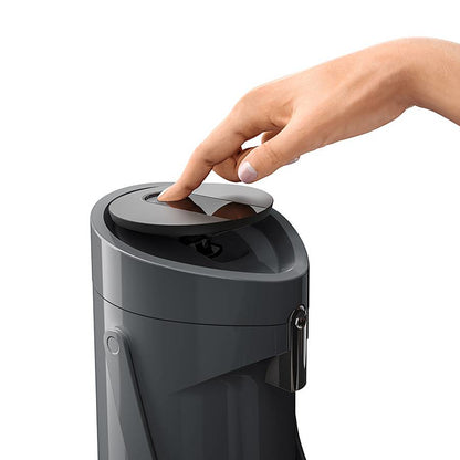 Emsa Ponza Pump Vacuum Jug 1.9 L, Black