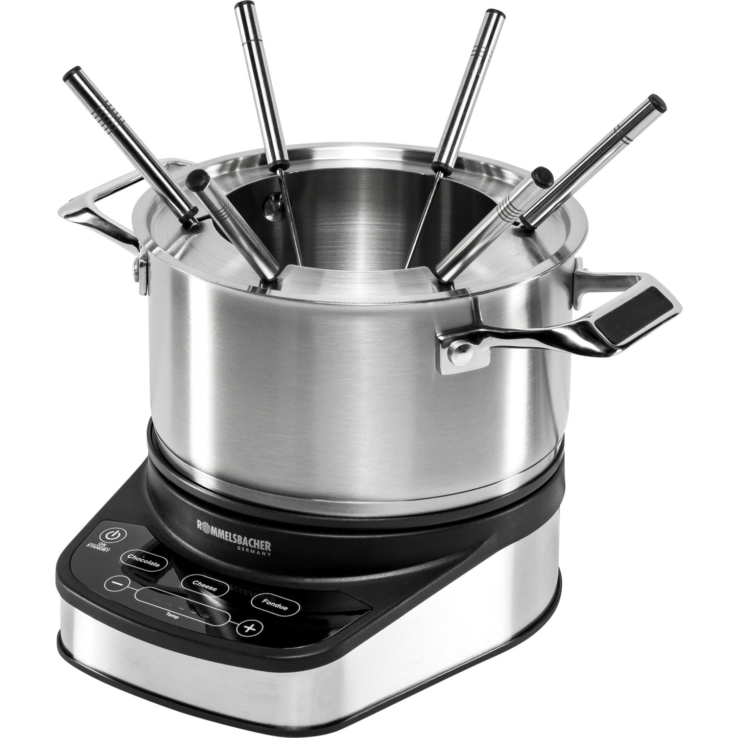 Rommelsbacher F 1200 Fondue with Cooking Plate
