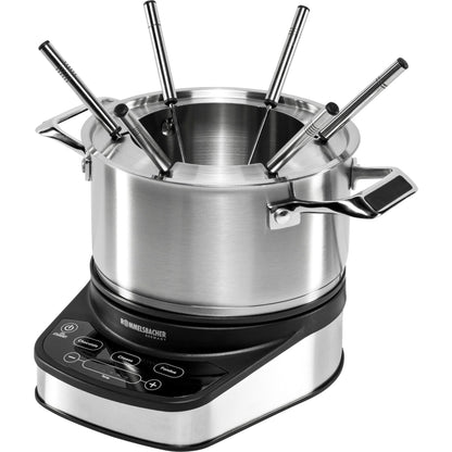 Rommelsbacher F 1200 Fondue with Cooking Plate