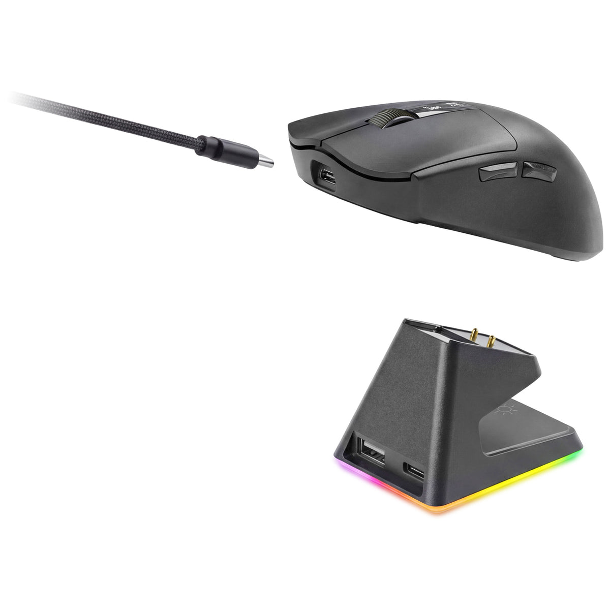 Mars Gaming MMWELITE mouse Right-hand Bluetooth Optical 20000 DPI