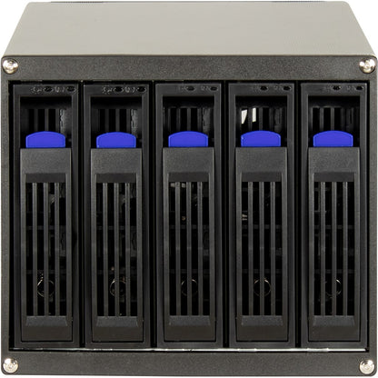 Inter-Tech ST-5255 5-Fold Removable Drive Frame for 3×5.25" Bays (Retail)