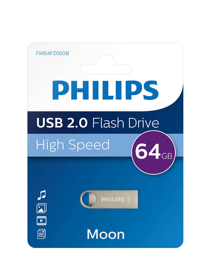 Philips USB 2,0             64GB Moon Vintage Silver