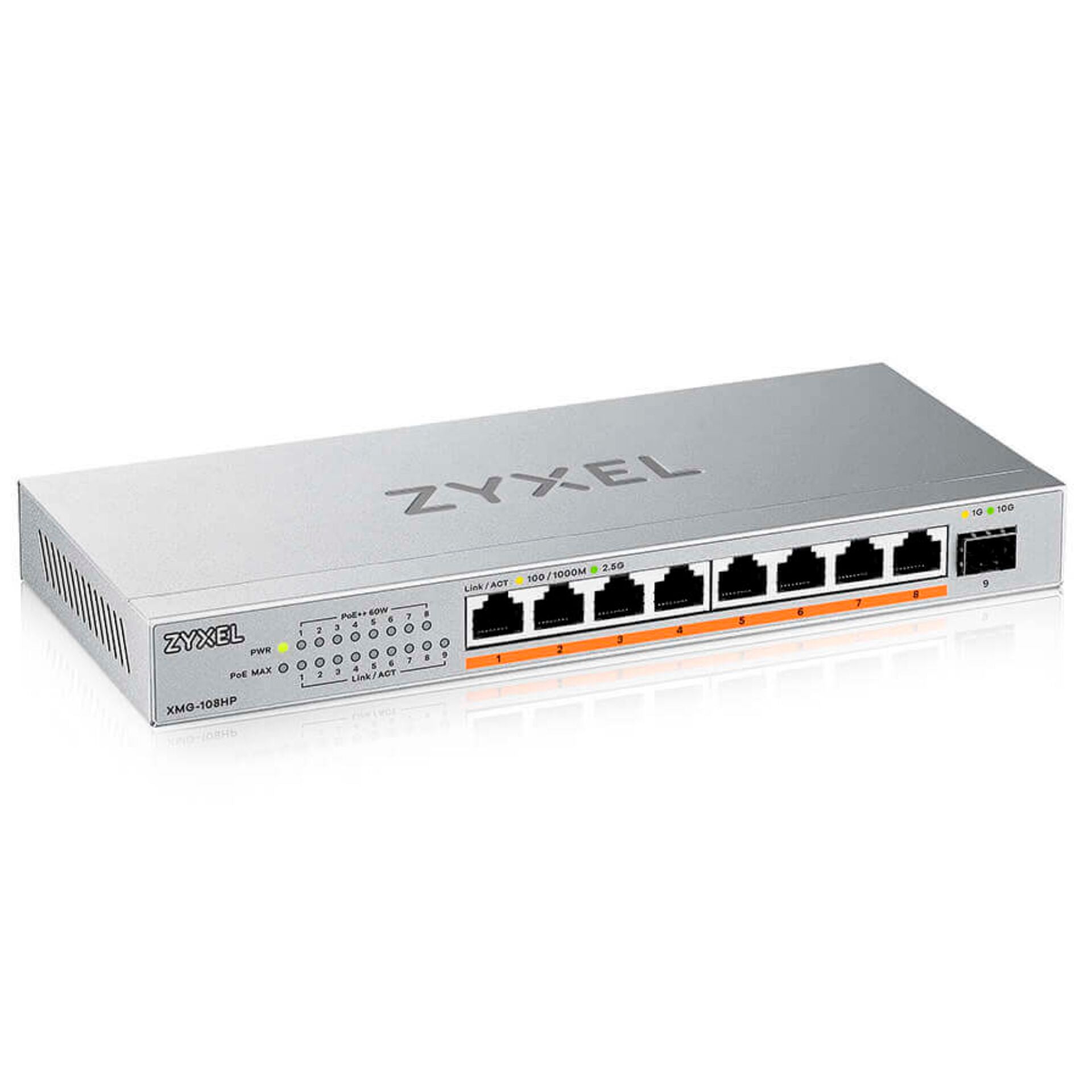 Zyxel XMG-108 Διακόπτης 8 Θυρών 10/2,5G PoE++