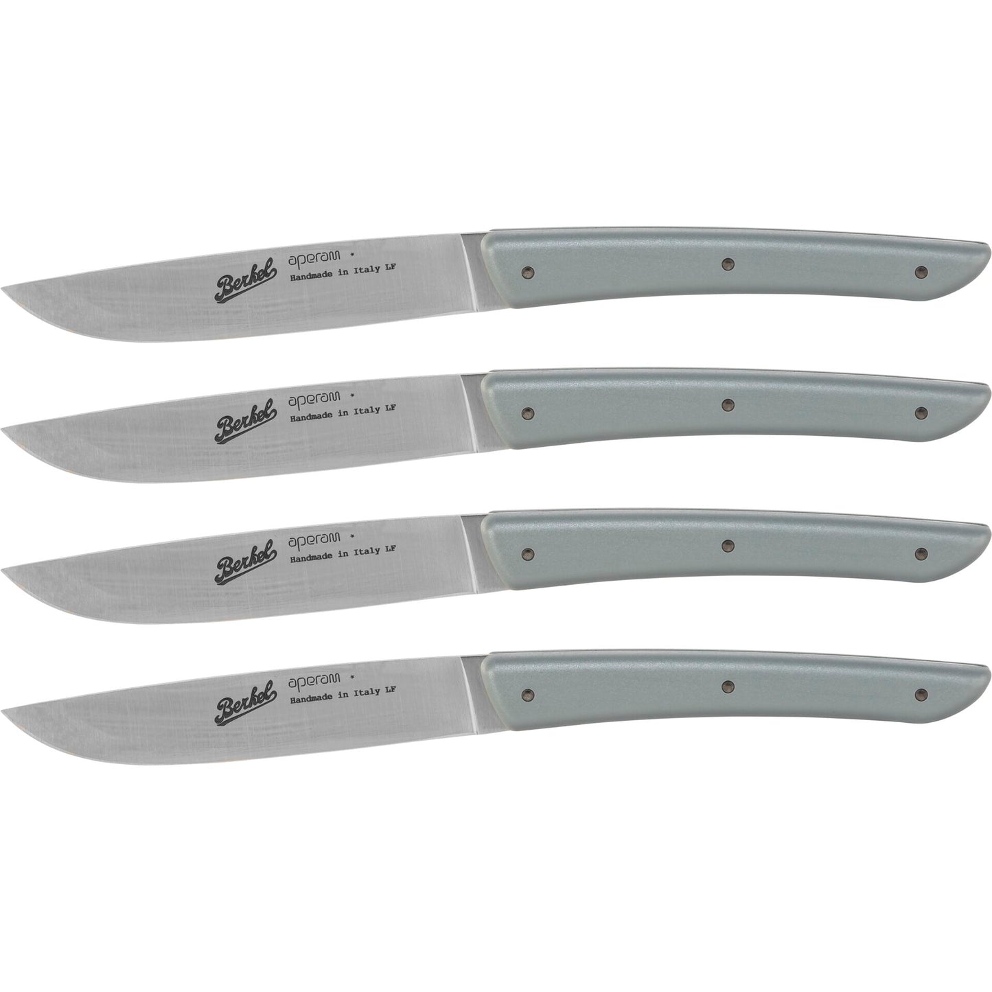 Berkel 4-Piece Steak Knife Set, Grey Color